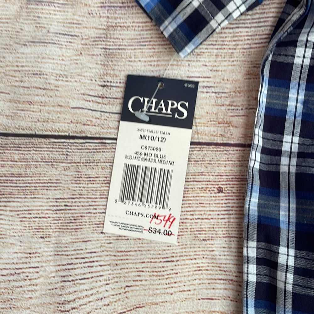 NWT Chaps Button down medium - Picture 6 of 6